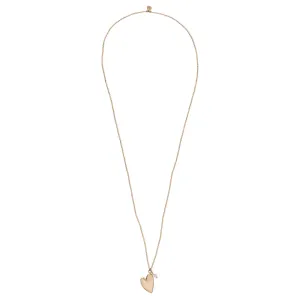 Paradise rozenkwarts goudkleurige ketting